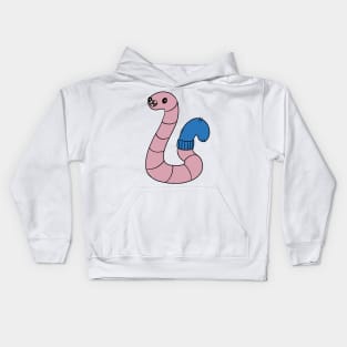 Cryptid Cutie Death Worm Kids Hoodie